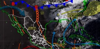 Disminuirán hoy los efectos del monzón mexicano, hoy