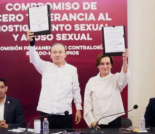 Crea Gobernador Durazo mecanismo de cero tolerancia al hostigamiento y acoso sexual laboral