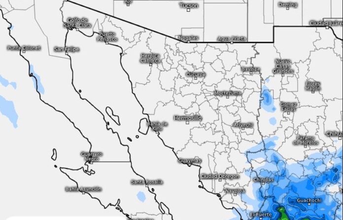 Prevalecerá hoy un ambiente seco y muy caluroso; temperaturas que oscilen entre los 40 a los 45°C sobre la región noroeste, centro y sur; a partir del miércoles de nuevo podrían presentarse lluvias.