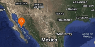 Temblor de 4.5 grados frente a las costa de Guaymas, anoche