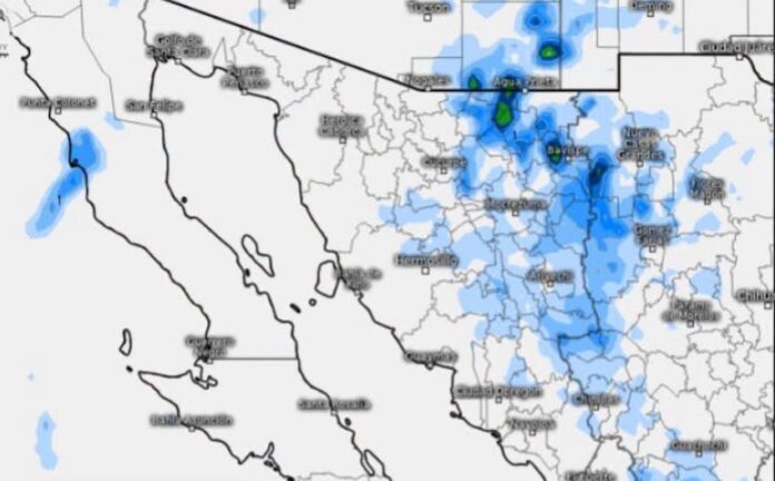 Persistirán temperaturas de entre 40 a 45 grados, este día; durante la tarde se prevén tormentas fuertes sobre la región de la sierra madre occidental.