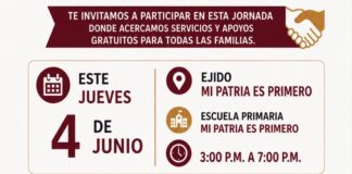 El ‘Día del Pueblo’ llegará al ejido Mi Patria es Primero este jueves
