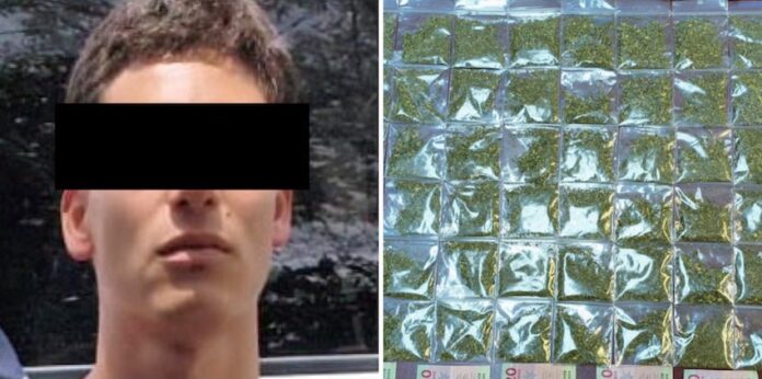 Detienen a joven con 52 dosis de droga; Héctor “N”, de 20 años de edad, tendrá que enfrentar a la justicia por cargos de narcomenudeo.