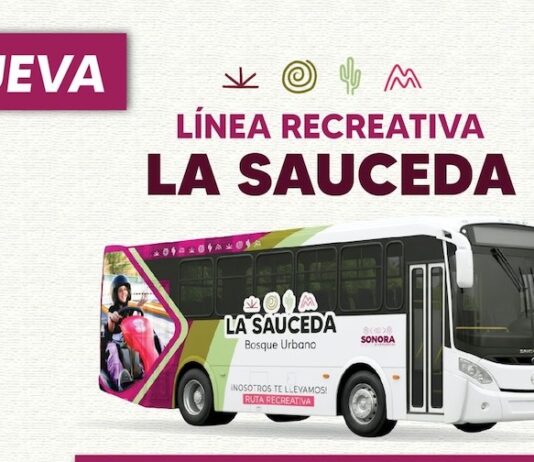 Impulsan nueva línea de transporte gratuita hacia el Bosque Urbano La Sauceda