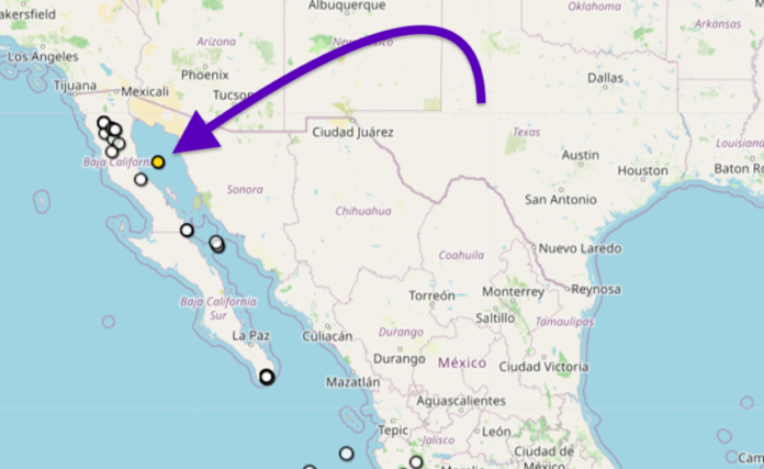 Tembló en Puerto Peñasco; ocurrió este sismo la madrugada de este día sábado, informa el SSN.