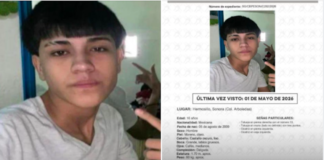 Jovencito de Hermosillo tiene un mes desaparecido