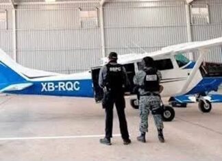Joven sonorense detenido en operativo relacionado con aseguramiento de una avioneta y drogas