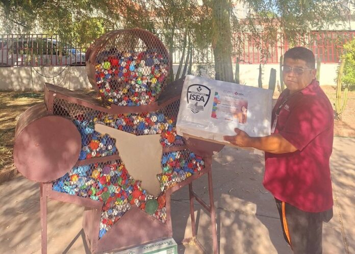 Colabora Gobierno de Sonora con recolección de tapitas para apoyar a pacientes con cáncer; como parte del compromiso de promover el altruismo para el fortalecimiento del tejido social.