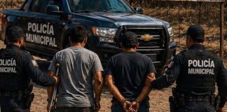 Dos trabajadores quedan atrapados en una disputa por un terreno en San Carlos