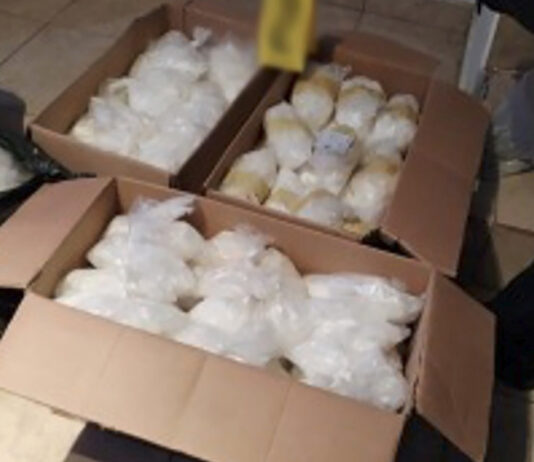 Aseguran 150 kilos de metanfetamina en BC