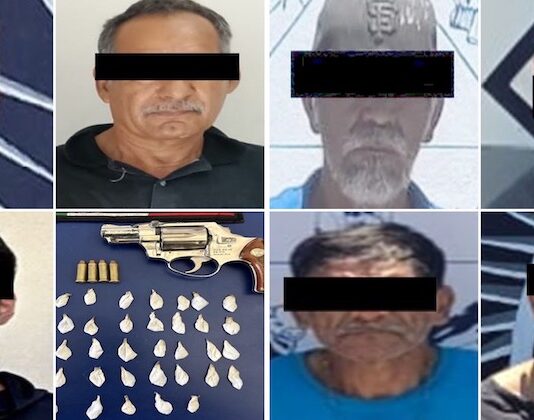 Detienen a varias personas en posesión de arma de fuego y narcótico