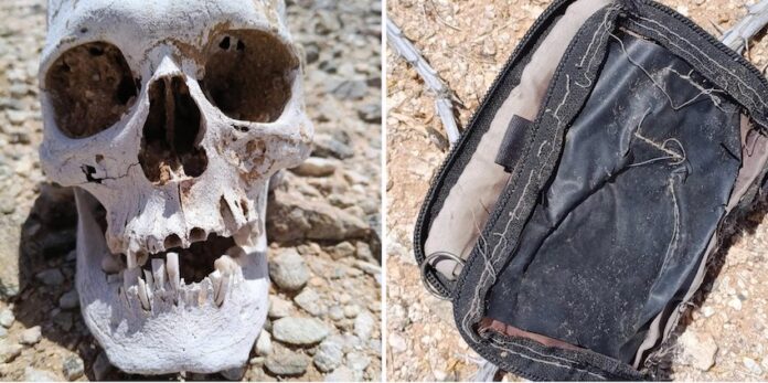 Hallan restos humanos en fosa clandestina; presumiblemente son de una persona del sexo femenino.