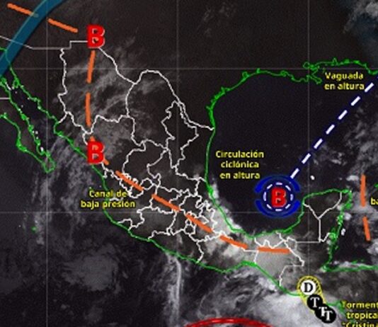Se prevén lluvias intensas en cinco estados del país