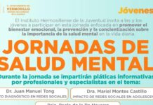 Impulsan Jornadas de Salud Mental para jóvenes con especialistas en bienestar emocional y uso de redes sociales