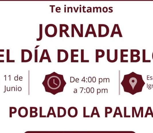 Ayuntamiento de Empalme llevará la jornada “Día del Pueblo” al poblado La Palma