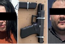 Detienen a pareja armada y con droga