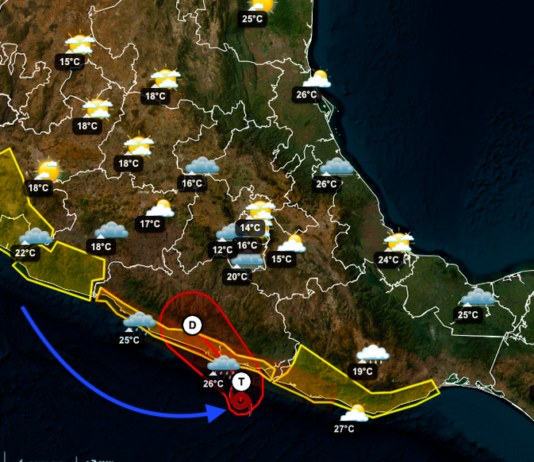 Se forma la tormenta tropical ‘Boris’ en el Pacífico