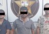 Tres sujetos detenidos con droga