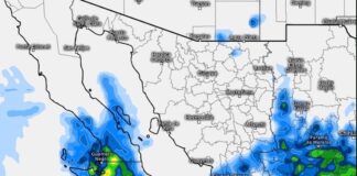 Se esperan hoy tormentas vespertinas en sur y centro de Sonora