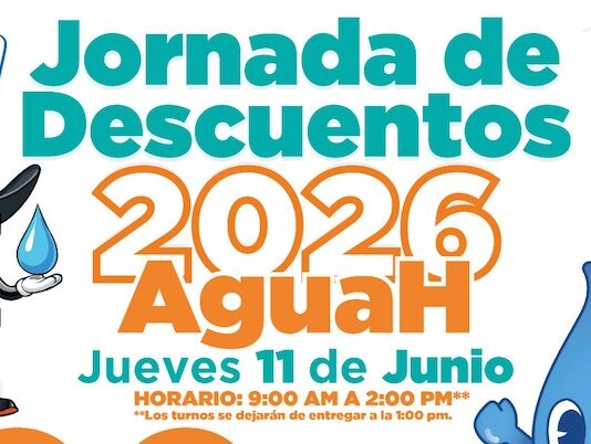 Lleva Agua de Hermosillo jornada de descuento este jueves 11 a la Revolución 1