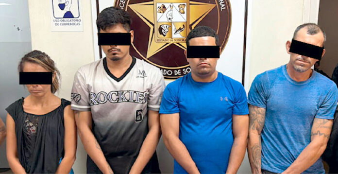 #Cajeme: Cuatro detenidos en posesión de droga; resultado de operativo conjunto llevado a cabo en Ciudad Obregón.