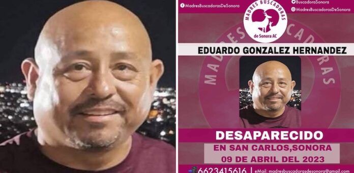 En fosa clandestina localizan identificación de ex policía municipal; se trata de Eduardo González Hernández, quien fue privado de su libertad en San Carlos hace 3 años.