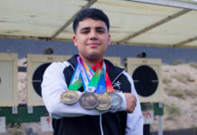 Precisión dorada: Dupla sonorense de tiro deja legado histórico en Olimpiada Nacional