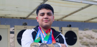 Precisión dorada: Dupla sonorense de tiro deja legado histórico en Olimpiada Nacional