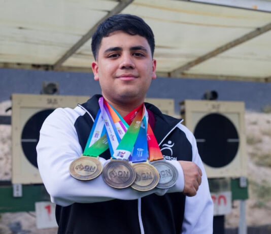 Precisión dorada: Dupla sonorense de tiro deja legado histórico en Olimpiada Nacional