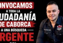 Búsqueda urgente de Francisco Javier