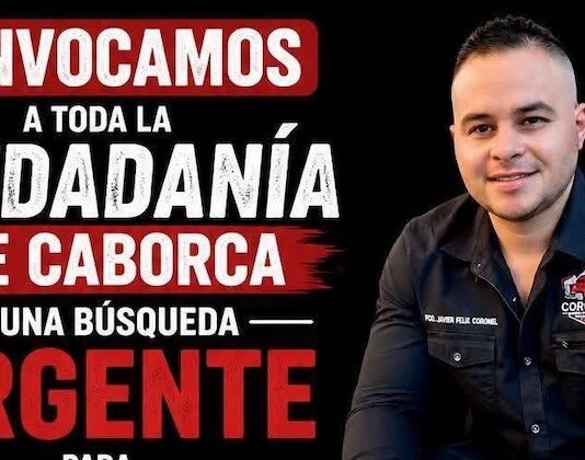 Búsqueda urgente de Francisco Javier