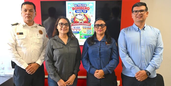 Lanzan la XV edición del campamento 'El Mejor Bombero Eres Tú'; la convocatoria estará disponible a partir del 13 de junio a las 8:00 de la mañana.