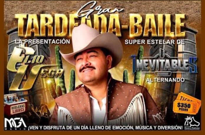Viene Elio Vega al carril ‘El Zancudo’, de El Cochórit; programadas carreras de caballos, a partir de las 13:00 horas.