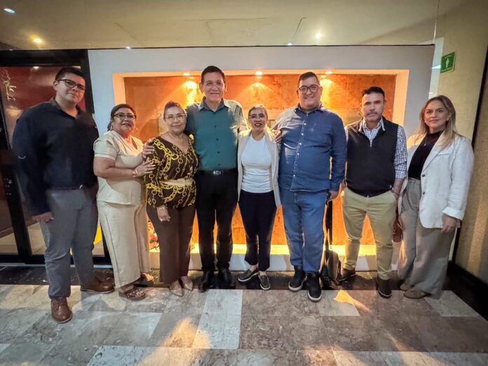 Luis Fuentes Aguilar fortalece gestiones ante Banobras para beneficio de los empalmenses.