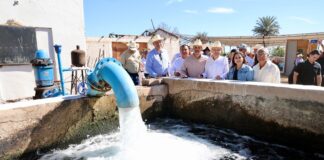 Gobernador Durazo fortalece a los municipios con inversión histórica en infraestructura hídrica