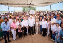 Supervisa Durazo construcción de Viviendas del Bienestar en Navojoa; entregará 20 mil hogares antes de finalizar su sexenio