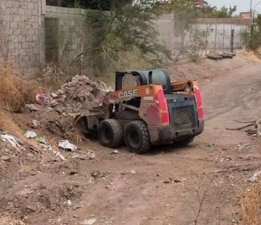 Avanza Gobierno Municipal con limpieza y desazolve de canales y arroyos en Hermosillo