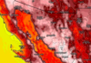 Se esperan hoy temperaturas máximas entre los 40°C a los 45°C