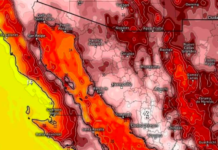 Se esperan hoy temperaturas máximas entre los 40°C a los 45°C
