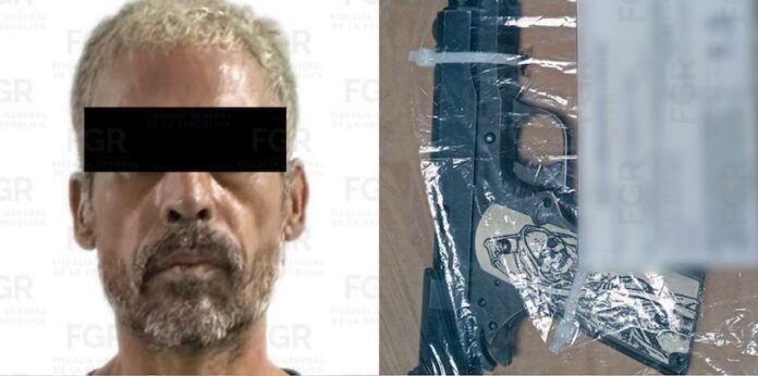 Estará preso seis años por posesión de arma de fuego y droga; José “N”, fue detenido en la colonia Luis Echeverría.
