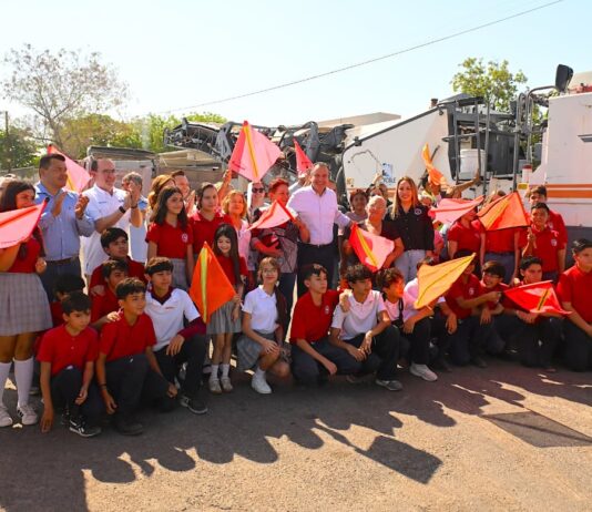 Inicia Toño Astiazarán recarpeteo de avenida Rebeico que beneficia a miles de habitantes