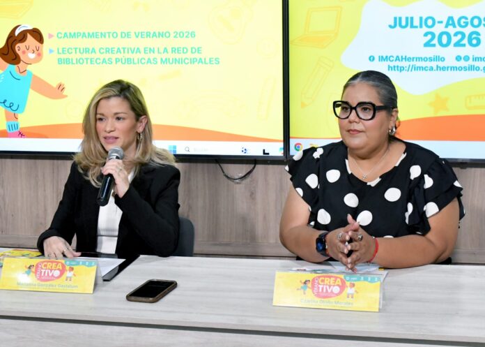 Invita IMCA a niñas, niños y jóvenes de Hermosillo a disfrutar del programa Verano Creativo 2026; Durante los meses de julio y agosto se llevarán a cabo el Campamento de Verano y los talleres de Lectura Creativa en la Red de Bibliotecas Públicas Municipales.