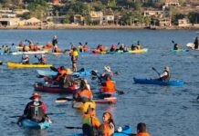 Celebran “Recorrido en Kayak Festival del Mar 2026”