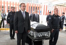 Rinde Gobierno Municipal homenaje póstumo al oficial Luis Fernando Molina Avilés