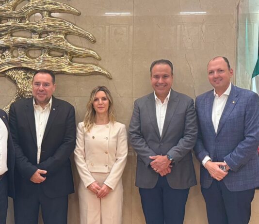 Promueve Toño Astiazarán oportunidades de inversión e intercambio comercial y cultural con comunidad Libanesa