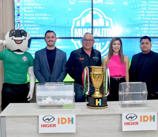 Realiza Gobierno de Hermosillo sorteo de equipos del “Mundialito H”