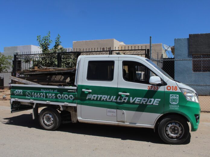 Atiende Patrulla Verde más de 7 mil reportes en lo que va del año; vehículos abandonados, basureros clandestinos y lotes baldíos son parte de las denuncias.