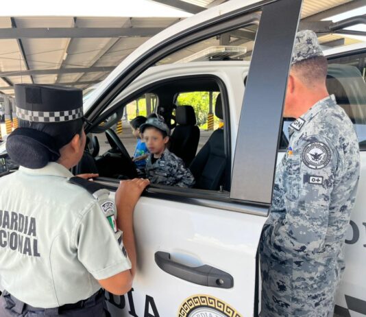 Niño de 10 años cumple su sueño, de ‘ser Guardia Nacional’