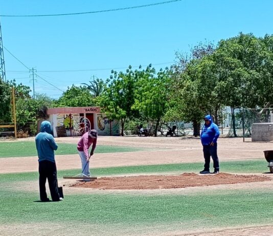 Intensa rehabilitación de espacios deportivos
