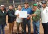 Honra Ayuntamiento de Empalme a Rudy Hernández y Aurelio Angulo
